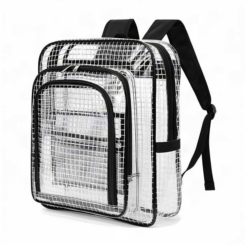 Antistatischer PVC-Rucksack, transparent