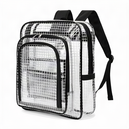 Antistatischer PVC-Rucksack, transparent