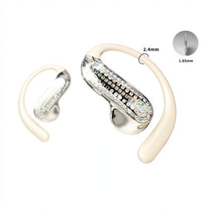 Bluetooth-Ohrbügel-Kopfhörer mit Sprachfunktion