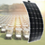 Flexibles Solarmodul, monokristallin, 12V