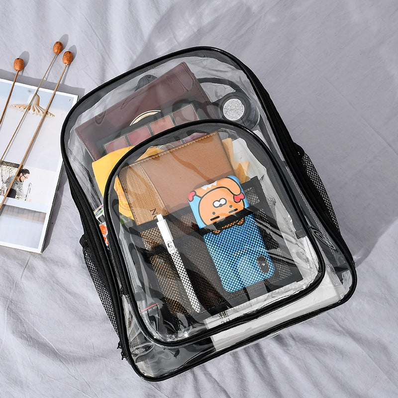 Transparenter Rucksack, 20–35 L, wasserdicht