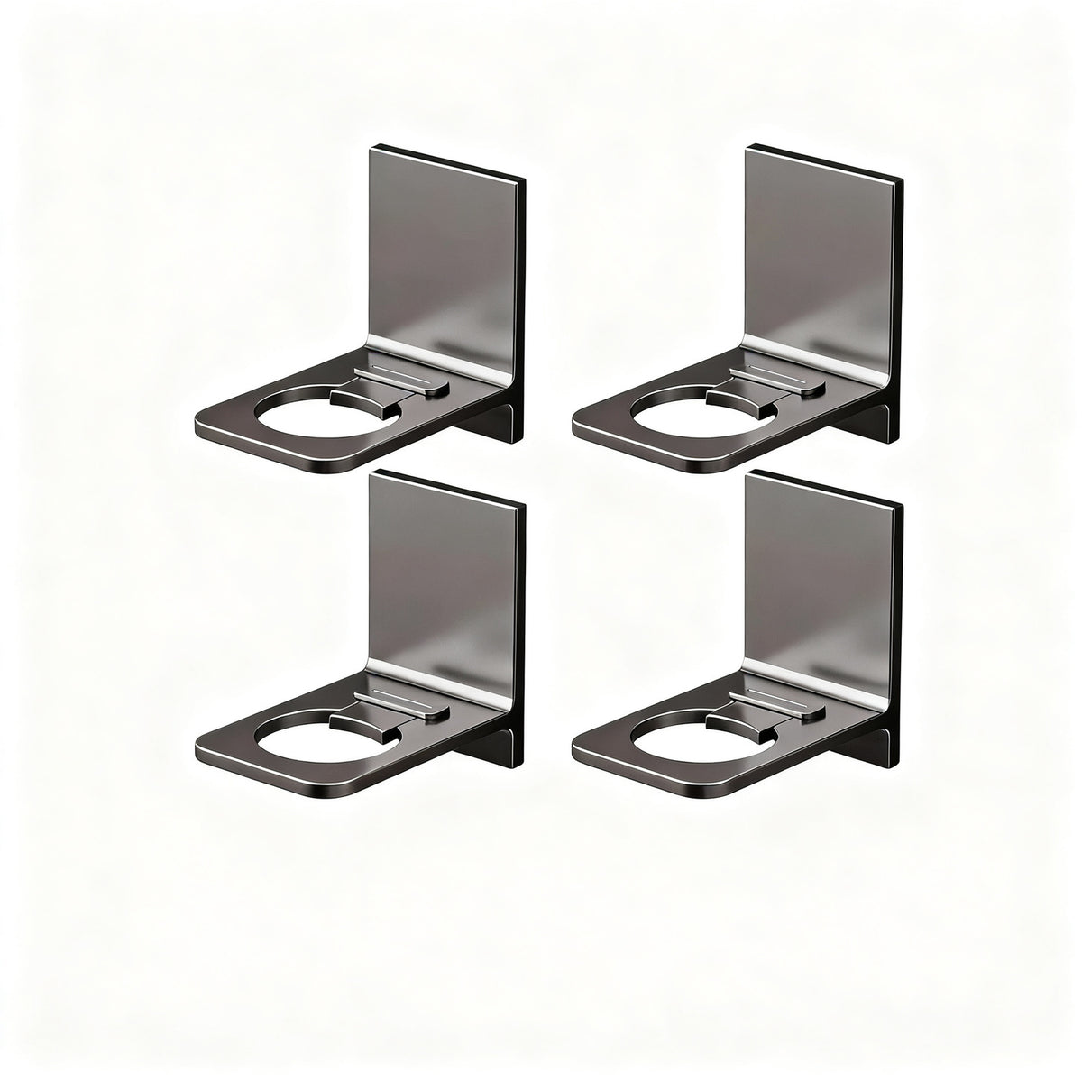 Verstellbares Badezimmer-Regal aus Aluminium