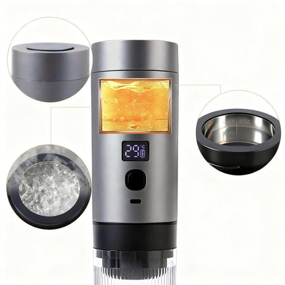 Tragbare Espresso-Kaffeemaschine mit Akku, 0,5 L