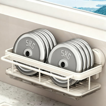 Saugnapf-Abtropfgestell Küche, Aluminium