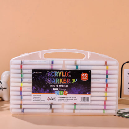 Acrylmarker-Set, 12–48 Farben, PVC-Stift