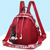 Baumwoll-Rucksack für Damen, vielseitig, Streetwear-Stil