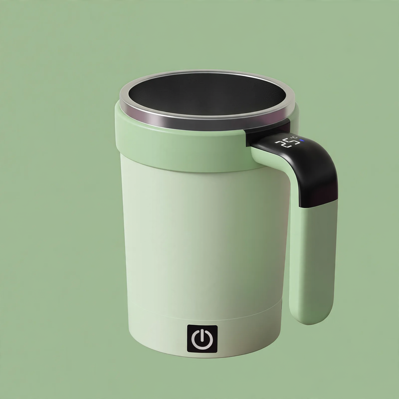 Elektrische Rührtasse mit Temperaturanzeige, 380 ml