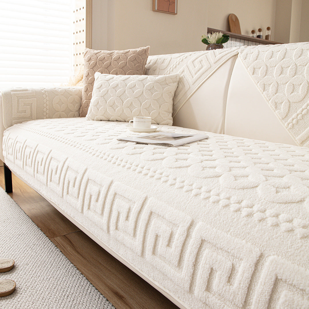 Sofaauflage aus Fleece, rutschfest