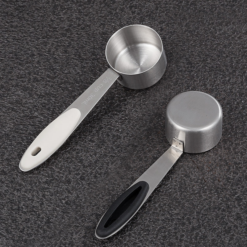 Edelstahl-Messlöffel und Messbecher-Set, 6-teilig