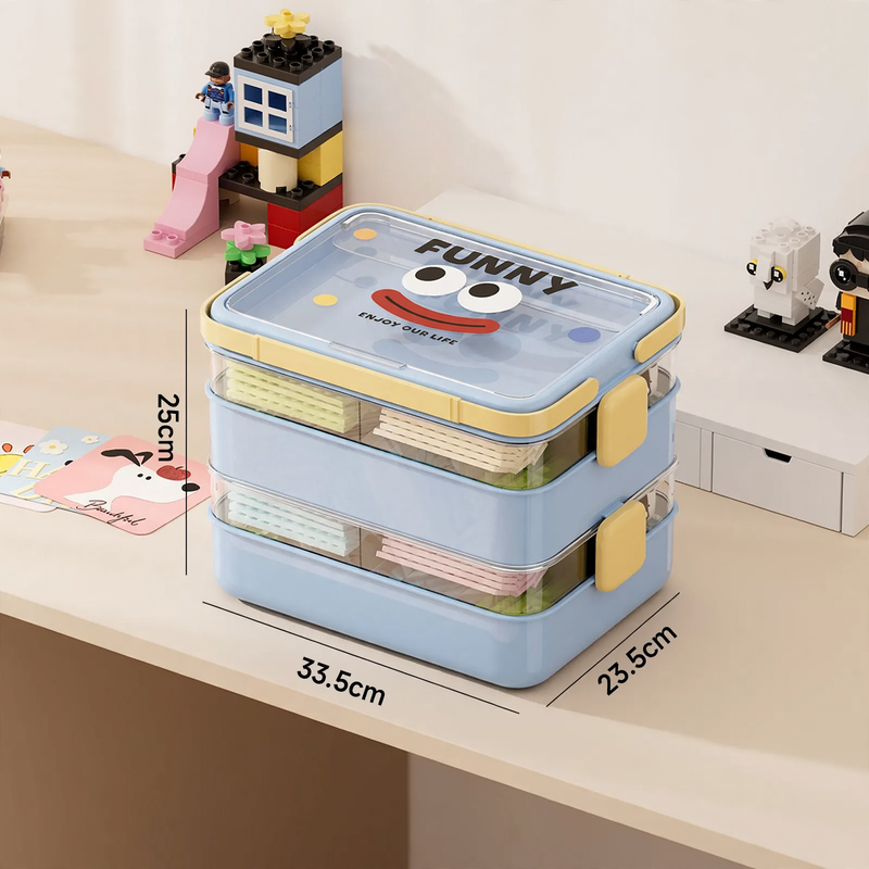 Spielzeug-Aufbewahrungsbox mit Fächern, Modell DD2572