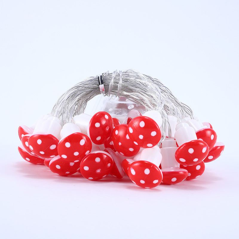 LED-Pilzlichterkette, 1,5 m bis 6 m