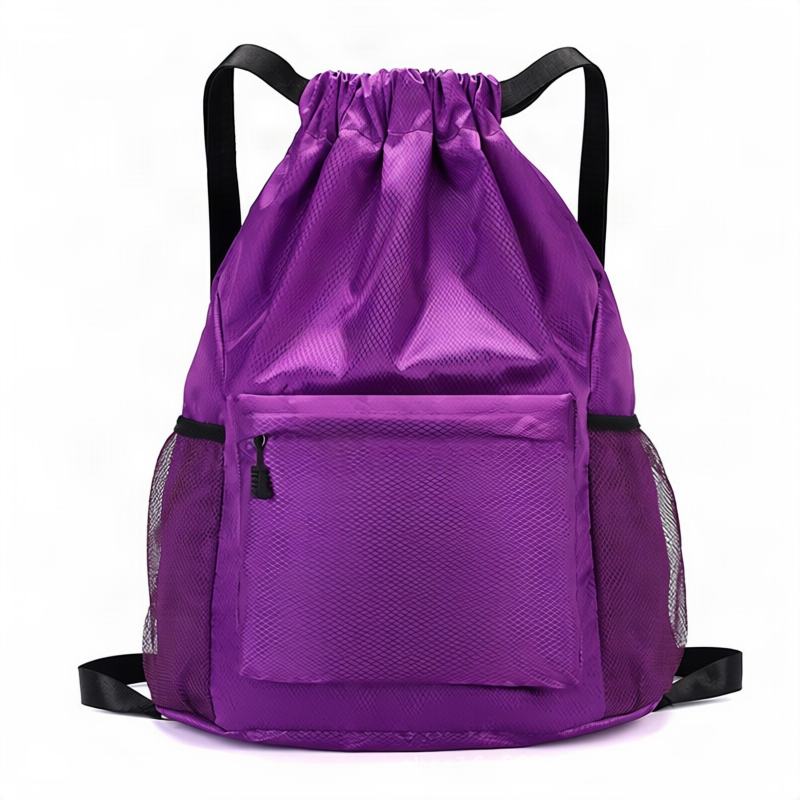 Rucksack mit Kordelzug, 20–35 L, Polyester