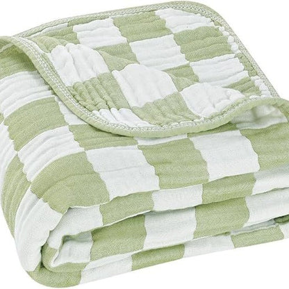 Babydecke aus Baumwolle, 6-lagig, 103 x 103 cm