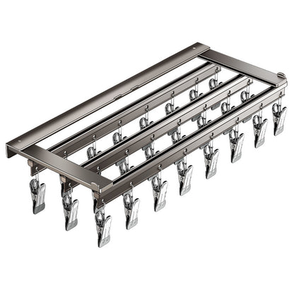 Wäschetrockner mit Klammern, Aluminium, Modell 707-016-1A