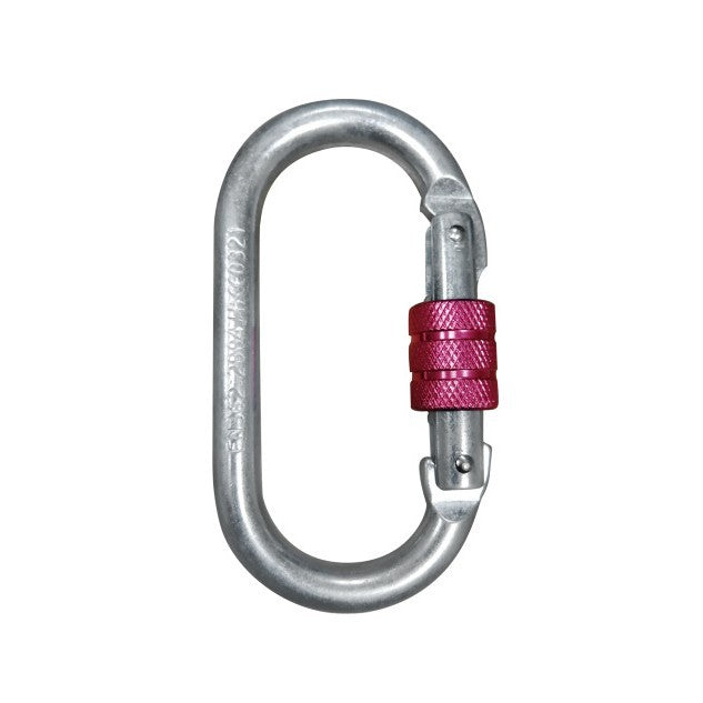 Stahlkarabiner für Klettern, 25 KN