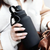 Isolierte Edelstahl-Trinkflasche mit Tragegriff