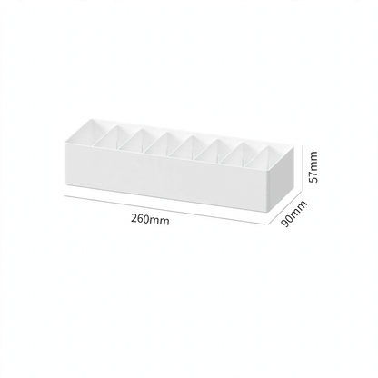 Transparente Kabelorganizer-Box aus Kunststoff