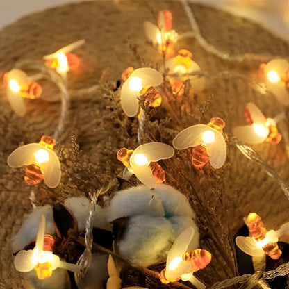 Solar-Lichterkette mit Sternen und Kugeln, 3,5 m