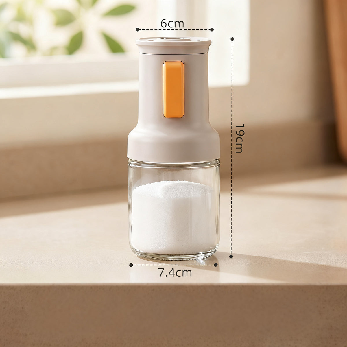 Dosier-Gewürzstreuer mit Druckventil, 350 ml
