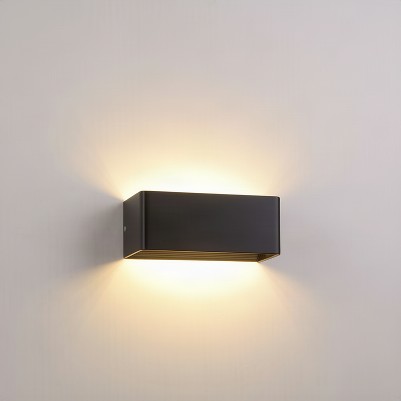 LED-Wandleuchte, Aluminium, wasserfest