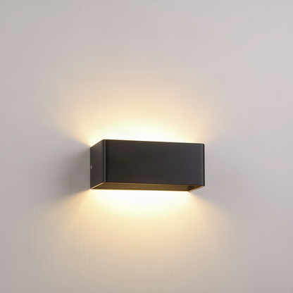 LED-Wandleuchte, Aluminium, wasserfest