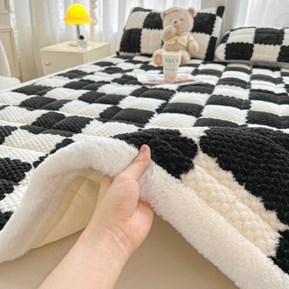 Fleece-Bettauflage, warm und weich