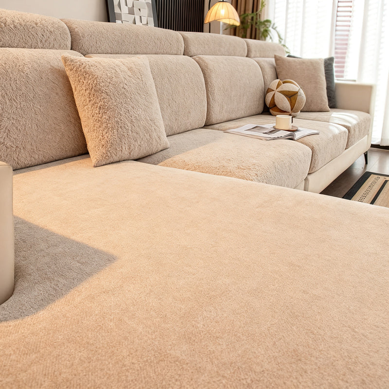 Sofaüberzug aus Chenille, universal passend
