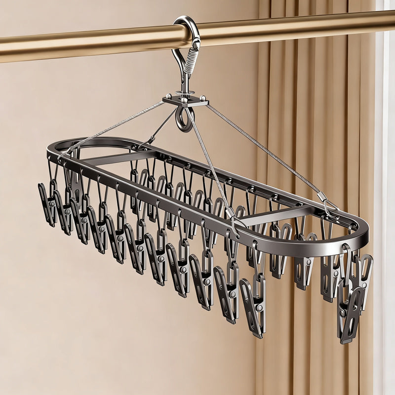 Sockentrockner mit Aluminium-Rahmen
