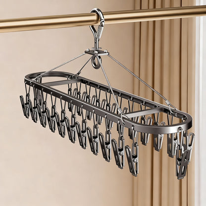 Sockentrockner mit Aluminium-Rahmen