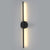 LED-Wandleuchte modern, Aluminium, Silikon