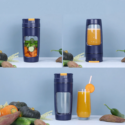Tragbarer Entsafter mit Akku, 400–600 ml