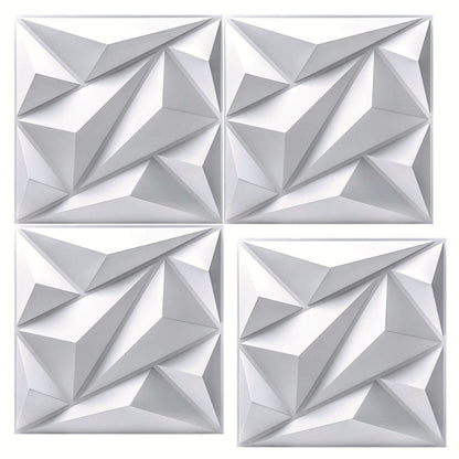 PVC-Wandpaneele, 3D-Struktur, 30×30 cm