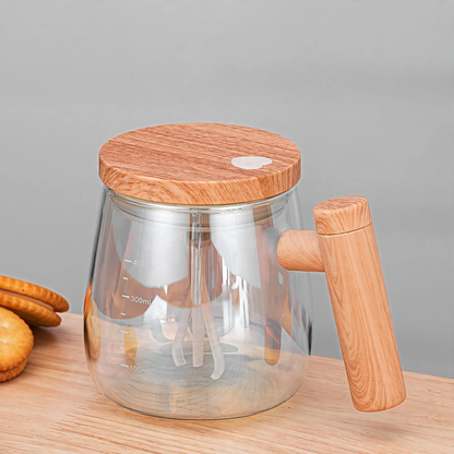 Elektrischer Rührmischer aus Glas, 400 ml, tragbar