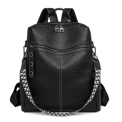 Rucksack aus PU-Material, mehrere Trageweisen