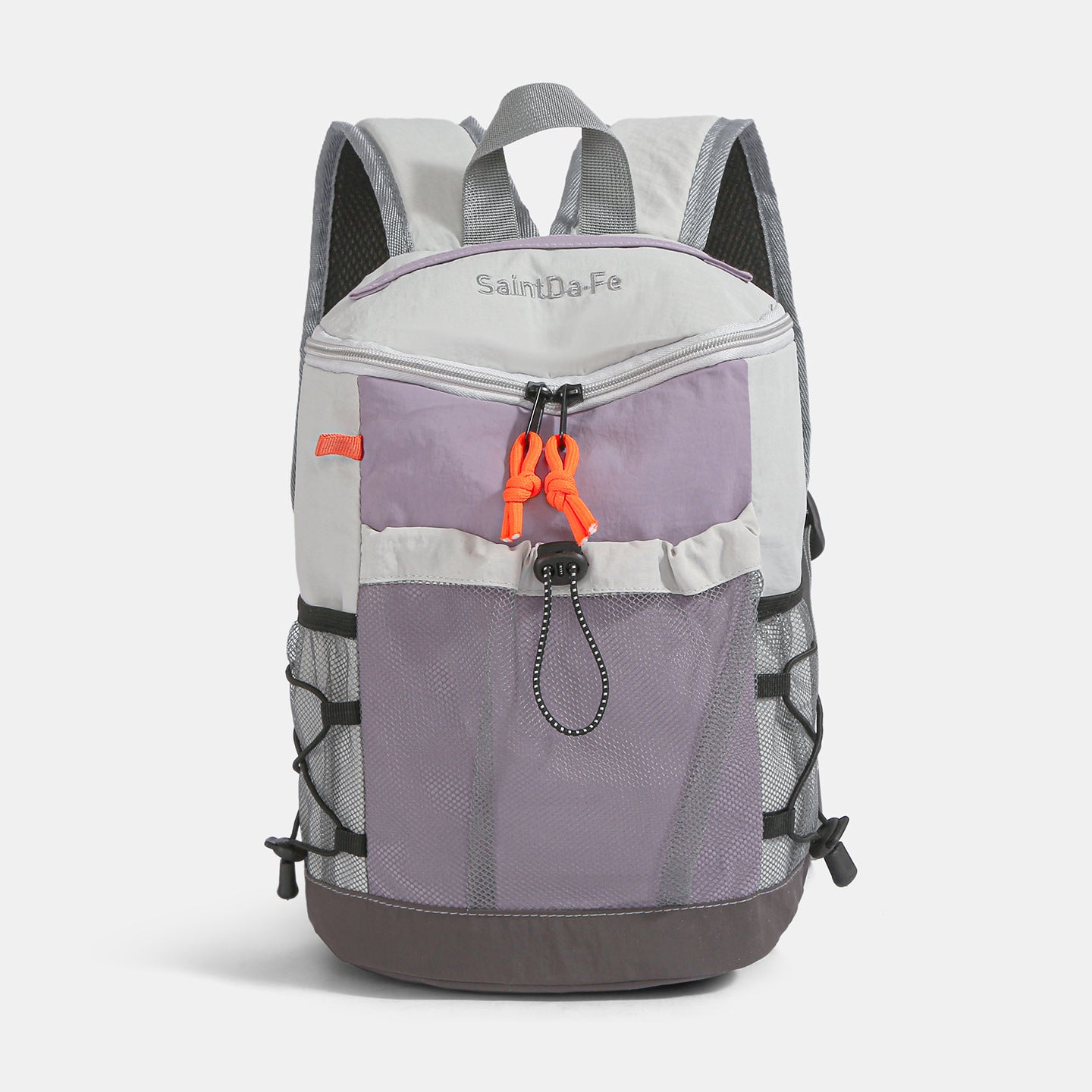 Damen-Rucksack, bis 20 L, Nylon, Patchwork-Design