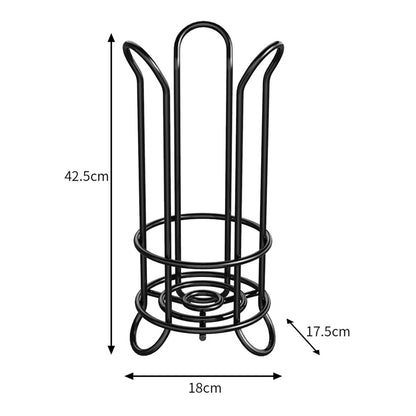Küchenrollenhalter aus Edelstahl