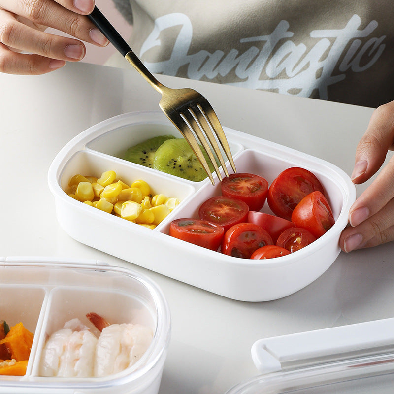 Bento-Box, Lebensmittelqualität, mit Fächern, mikrowellengeeignet