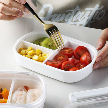 Bento-Box, Lebensmittelqualität, mit Fächern, mikrowellengeeignet