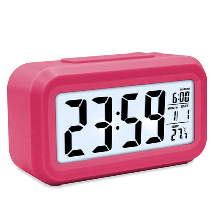 Digitale Wecker-Leuchte mit LED-Display