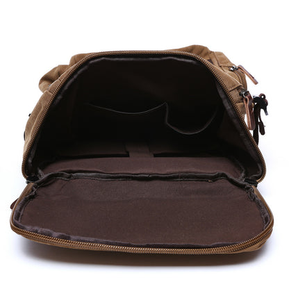 Rucksack Leinwand, 20–35 L, für Laptop bis 15 Zoll
