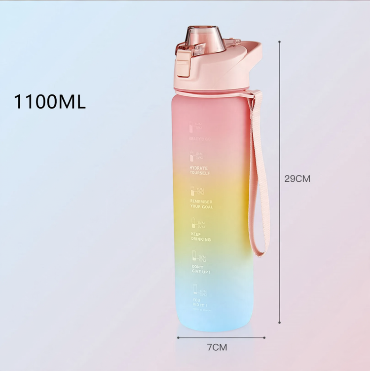 Sporttrinkflasche aus PC, 1000 ml