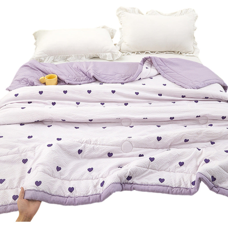 Steppdecke aus Polyester, maschinenwaschbar
