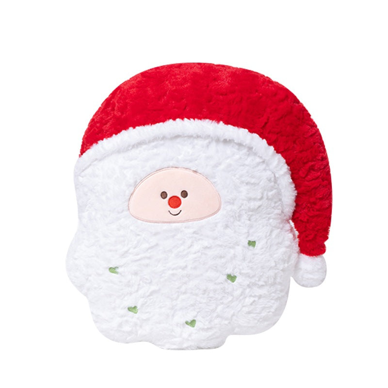 Weihnachts-Plüschkissen mit Motiven, 40 cm