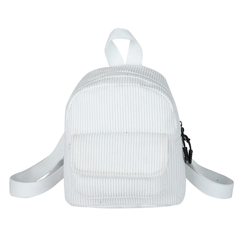 Rucksack aus Samt, kompakt und strapazierfähig