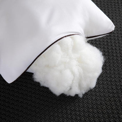 Kopfkissen, Polyesterfüllung, 15–20 cm Höhe