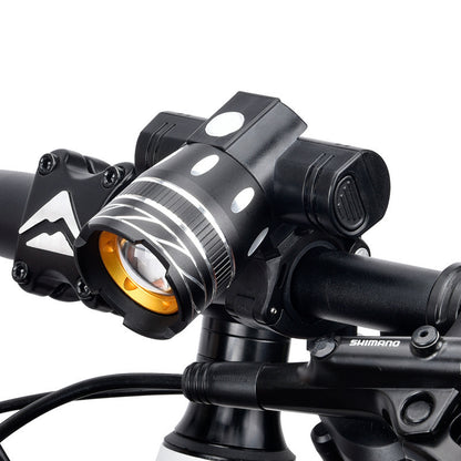 Fahrradlampe T6 mit USB-Aufladung und Fernlicht