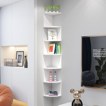 Eckregal dreieckig, Kunstholz, verschiedene Größen