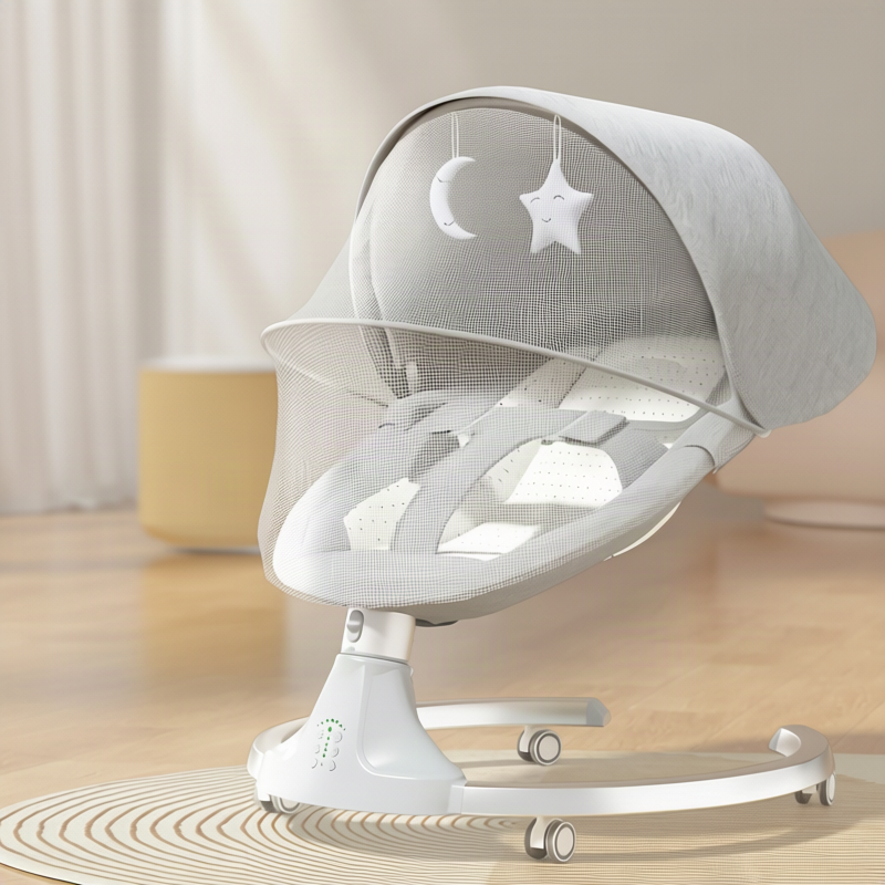 Babywippe mit Musik und Spielzeug, ab Geburt