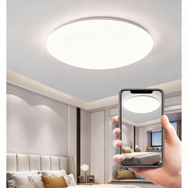 Deckenleuchte mit LED und Sprachsteuerung