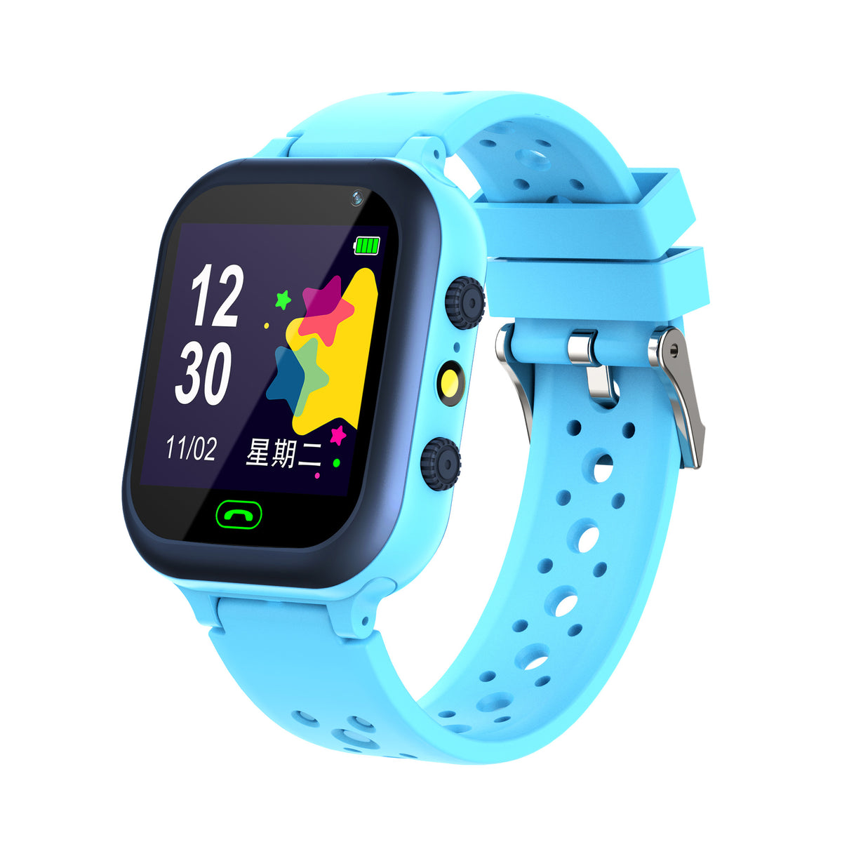 Kinder-Smartwatch mit Kamera, GPS und SOS-Taste